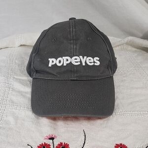 Popeyes Gray Baseball Cap